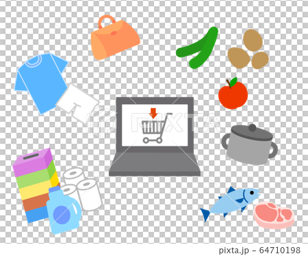 在電腦上購物 64710198