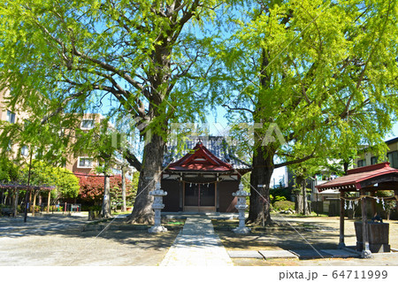 足立区興野にある、興野神社 64711999
