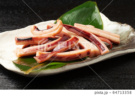 焼きイカ 64713358