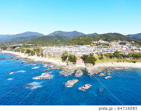 和歌山県・南紀熊野ジオパーク「和深海岸」 64716085