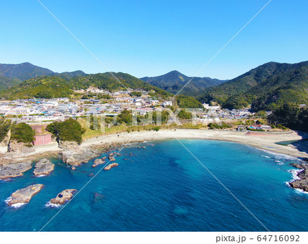 和歌山県・南紀熊野ジオパーク「和深海岸」 64716092