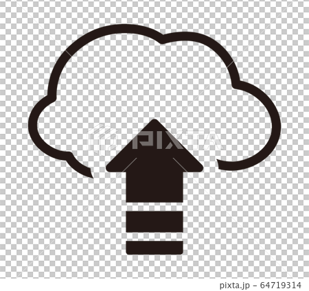 Cloud network icon Cloud network icon 64719314