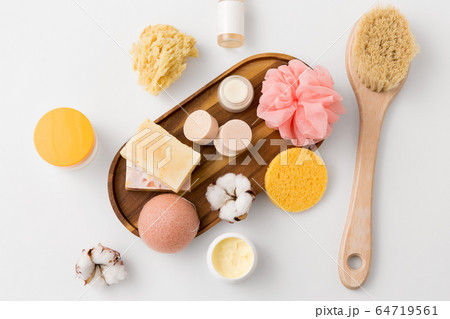crafted soap, sponges, brush and natural cosmetics crafted soap, sponges, brush and natural cosmetics 64719561