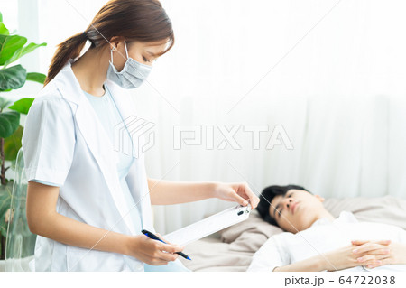 Doctor, covid 19, sick Doctor, covid 19, sick 64722038