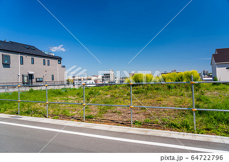 高台の造成地から見る市街風景 高台の造成地から見る市街風景 64722796