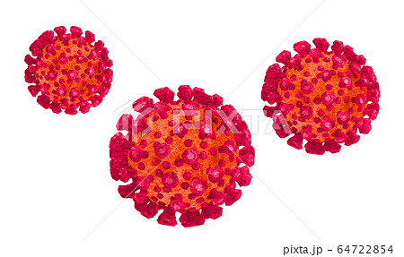 新型コロナウィルスのモデル Coronavirus Disease 2019 'COVID-19' 64722854