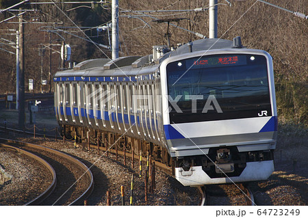 東北本線E531系(黒磯⇔新白河:ワンマン運転) 東北本線E531系(黒磯⇔新白河:ワンマン運転) 64723249