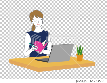 Work-life balance female 64723535