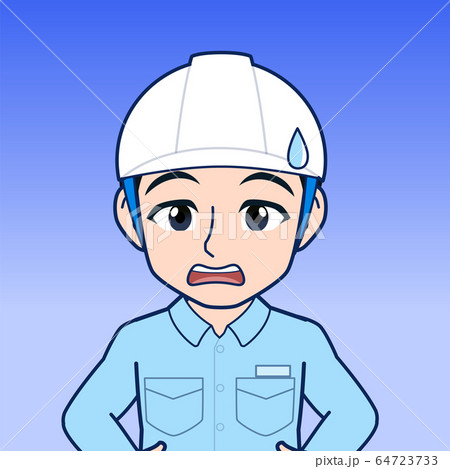 現場作業員のイラスト 64723733