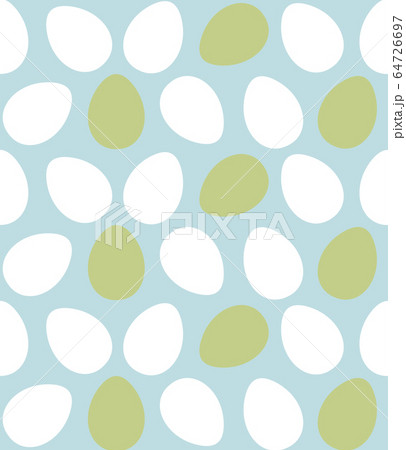 Happy easter colorful eggs seamless pattern, vector 64726697