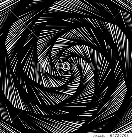 Round Shapes Swirl Design Template Shell Patternのイラスト素材