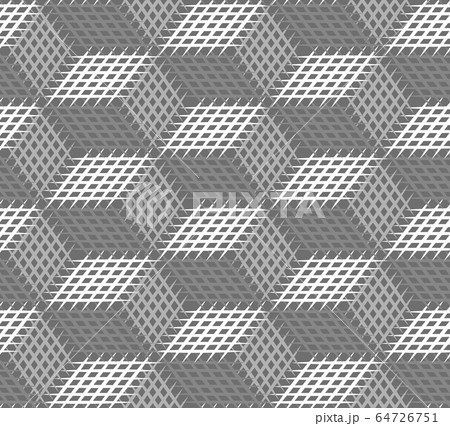 Vector seamless art building striped square design Vector seamless art building striped square design 64726751