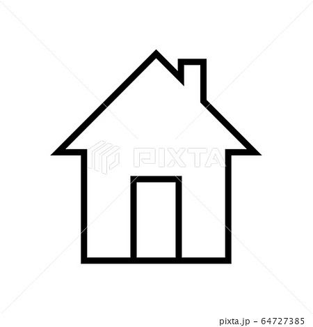 House icon Vector simple flat logo symbol 64727385