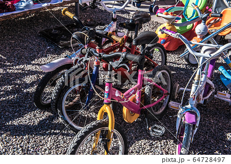 旅の風景 モロッコの自転車屋さん 旅の風景 モロッコの自転車屋さん 64728497