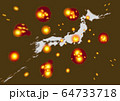 新型コロナウィルス拡大イメージ（日本） 64733718