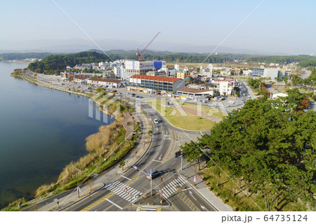 鏡浦湖 江陵市 韓国 64735124