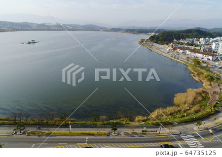鏡浦湖 江陵市 江原道 64735125
