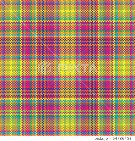 Tartan plaid pattern seamless. Print fabric 64736453