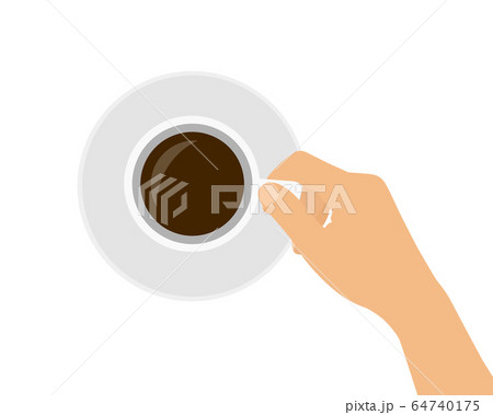 Flat design cartoon illustration of a female or 64740175