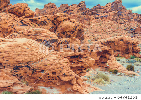 Valley of Fire State Park, Nevada, USA Valley of Fire State Park, Nevada, USA 64741261