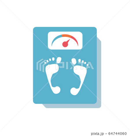 Blue scales with footprints Blue scales with footprints 64744060