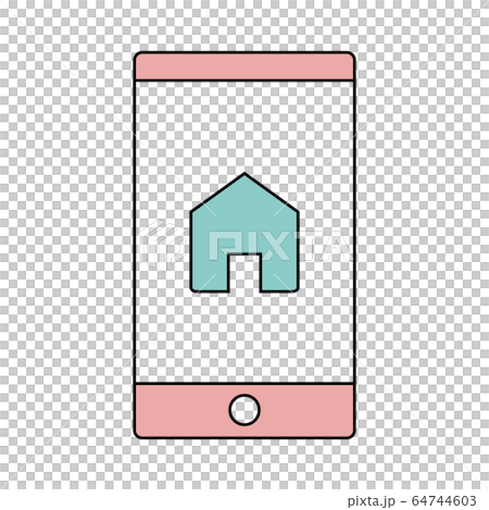 Smartphone icon home 64744603