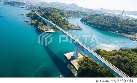 彦島大橋　空撮 64745743