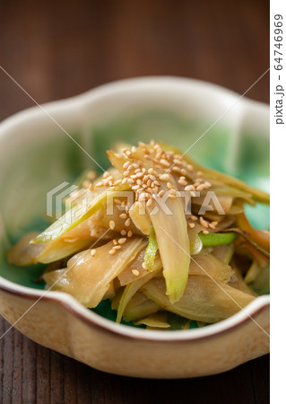 独活のきんぴら 64746969