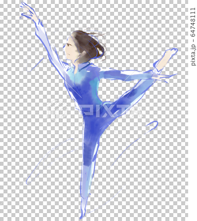 男性バレエダンサー_ポーズ 男性バレエダンサー_ポーズ 64748111
