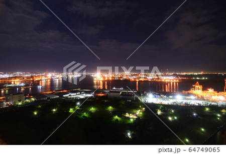 千葉ポートタワーからの夜景(千葉・蘇我方面) 千葉ポートタワーからの夜景(千葉・蘇我方面) 64749065