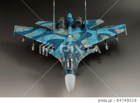プラモデル キネティック 1/48 Su-33 フランカーDの写真素材 [64749219 