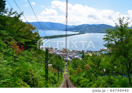 天橋立と周辺の風景 天橋立と周辺の風景 64749440