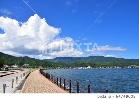 天橋立と周辺の風景 64749605