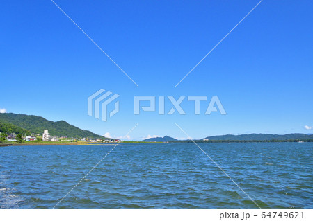 天橋立と周辺の風景 天橋立と周辺の風景 64749621