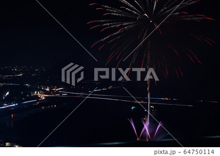 鳥取 四季の散歩 夏 河原花火 鳥取 四季の散歩 夏 河原花火 64750114