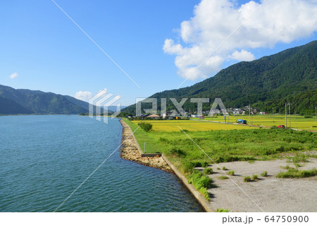 京都丹後鉄道宮舞線の車窓風景と沿線風景 64750900