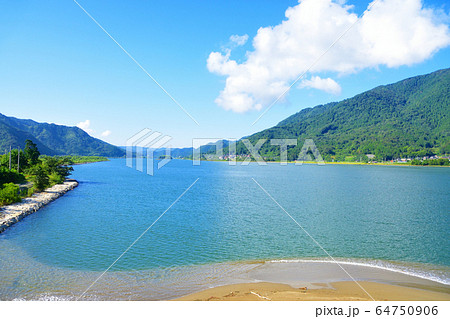 京都丹後鉄道宮舞線の車窓風景と沿線風景 64750906