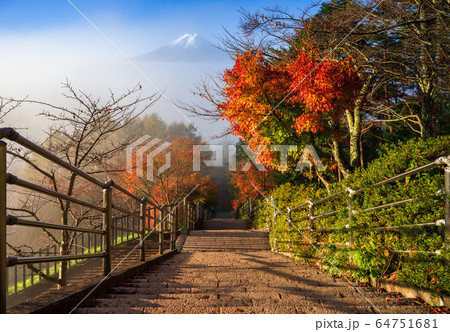 Stairway to Mt. Fuji Fujiyoshida, Japan Stairway to Mt. Fuji Fujiyoshida, Japan 64751681