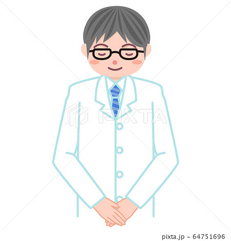 医者　お辞儀 64751696