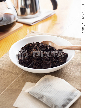 コーヒーかす 64753581