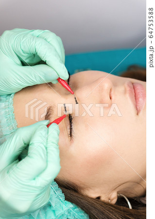Eyelash lamination Eyelash lamination 64753588
