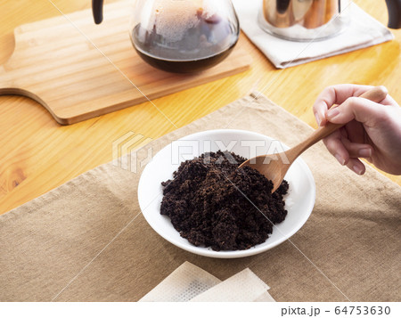 コーヒーかす 64753630