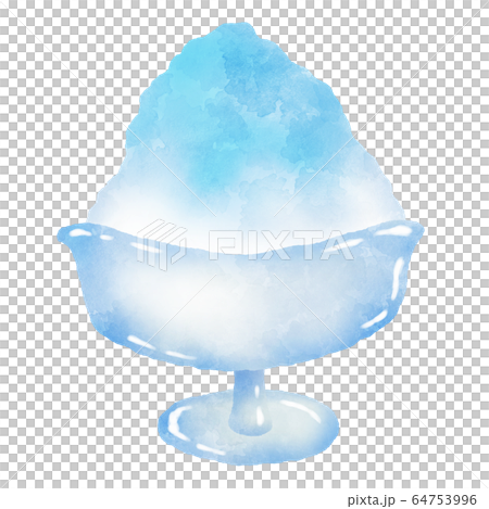 かき氷 ブルーハワイ かき氷 ブルーハワイ 64753996