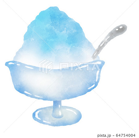 かき氷　ブルーハワイ　スプーンつき 64754004