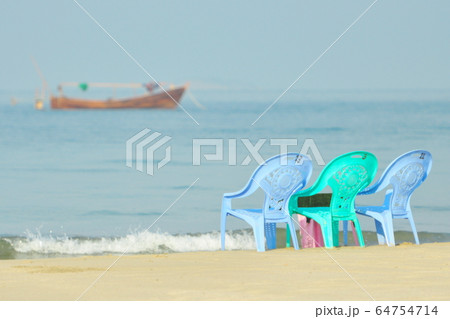 グエサウンビーチの風景 64754714