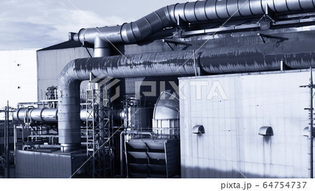 埼玉県川口市の鋳物工場のモノクロ風景 埼玉県川口市の鋳物工場のモノクロ風景 64754737