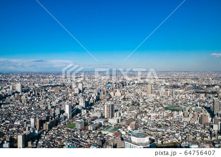 東京 都市風景 池袋からの眺望 64756407