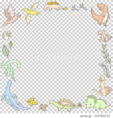 Dinosaur frame 6 Dinosaur frame 6 64760232