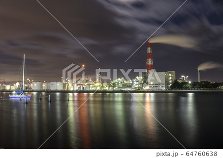 四日市工場夜景 四日市工場夜景 64760638