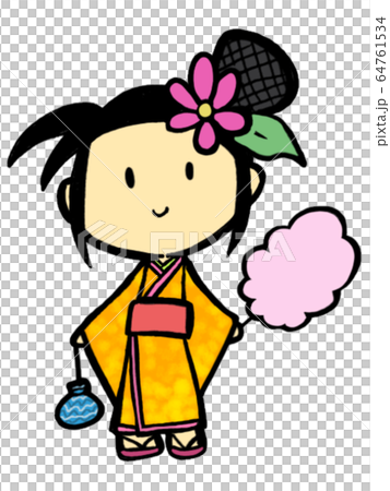 Summer festival girl Summer festival girl 64761534